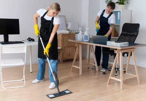 Nettoyage de bureau professionnel à la Chaussée